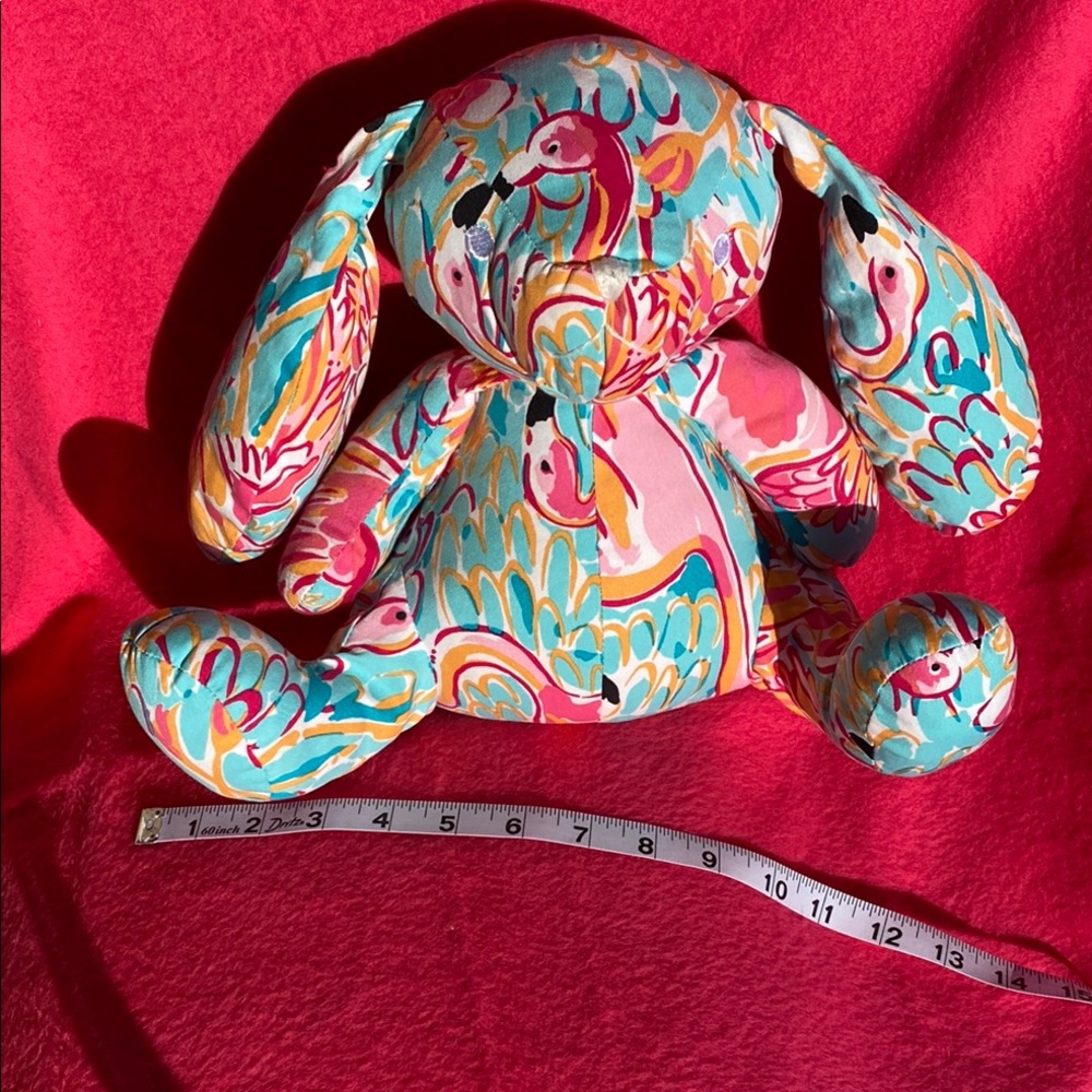 Lilly Pulitzer Colorful EASTER Plush Bunny - Picture 5 of 6
